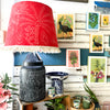 Jungle Lamp Shade Red