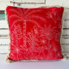 Jungle Cushion Red