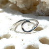 Wave Shaped Toe Ring