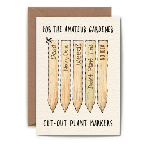 Amateur Gardener Card