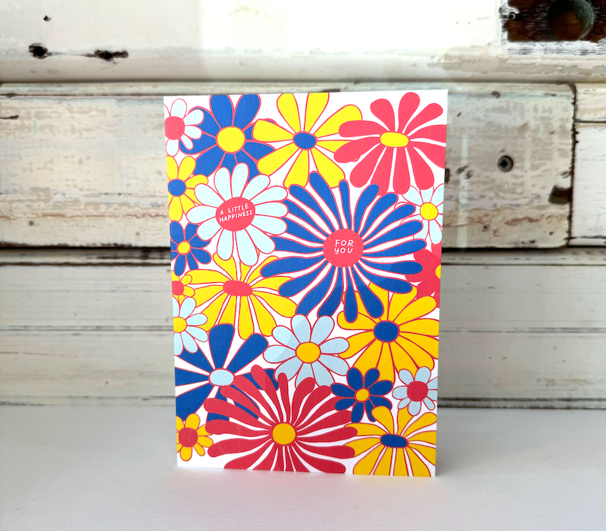 Happiness Daisy Card