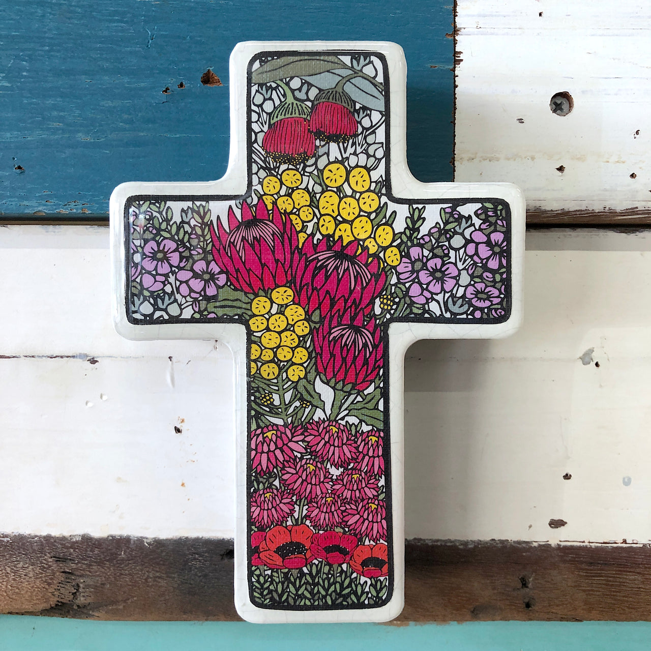 Lost & Found Wildflower Cross