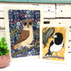 Maxi Woodblock - Bookbook Owl