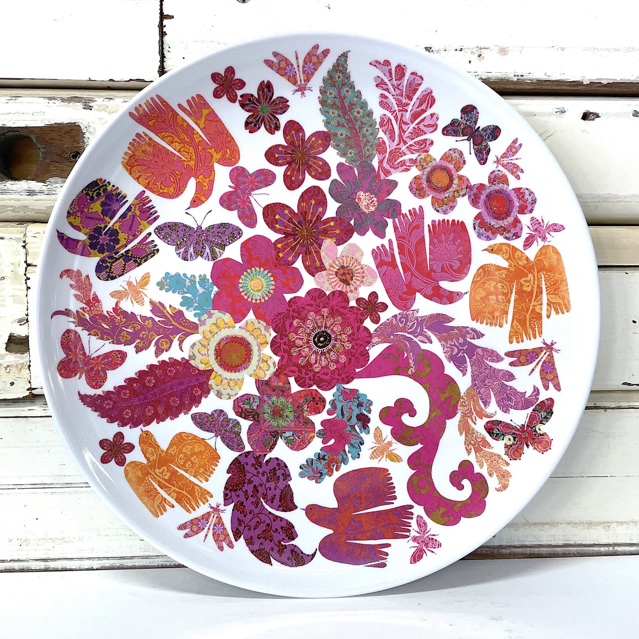 Florabel Melamine Plate