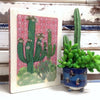 Maxi Woodblock - Saguaro Cactus