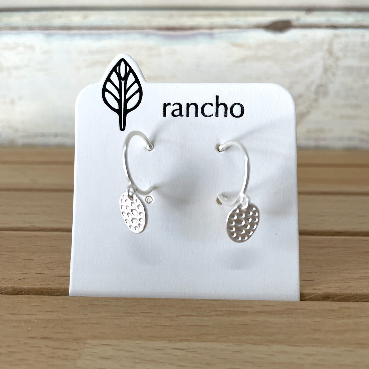 Kiwi Silver Earrings