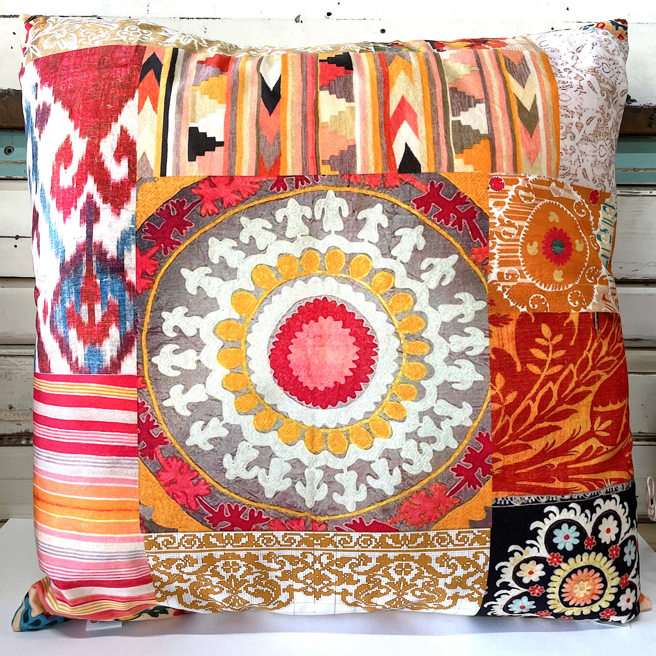 Velvet Square Cushion - Caravanserai