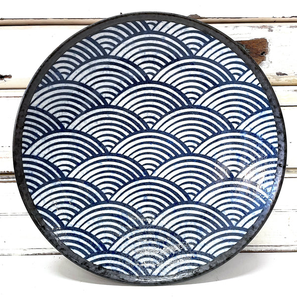 Seikaiha Dinner Plate