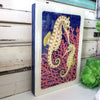 Maxi Woodblock - Seahorse