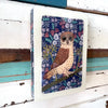 Medi Woodblock - Bookbook Owl