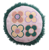 Harriet Punch Needle Cushion - Mauve ~ WAS $159.00