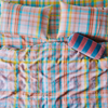 Paradise Tartan Linen Flat Sheet