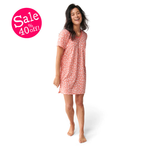 Speckle Short Sleeve Nightie