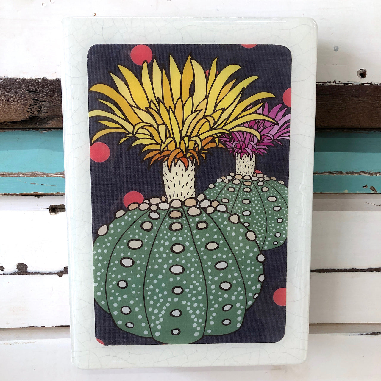 Medi woodblock - Cactus Pride