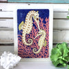 Maxi Woodblock - Seahorse